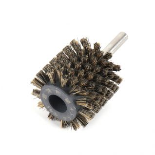 Steel collar cleaning brush