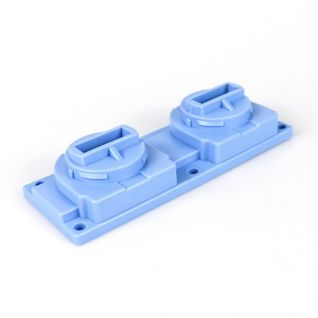 Double rack gripper base 