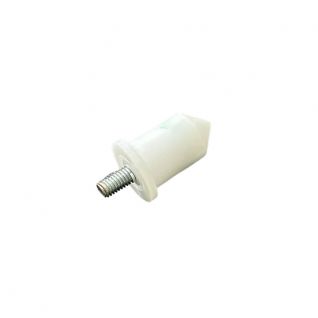 Textile accessories stud with screw for spinning machine parts