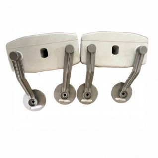 Textile tape tension device roller box assemblies for compact spinning machine accessories