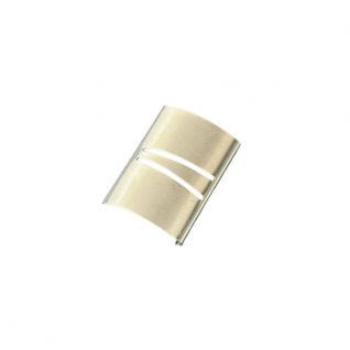Double - groove wear - resistant plate for profile suction tubes with plugs textile compact spinning machine partsv