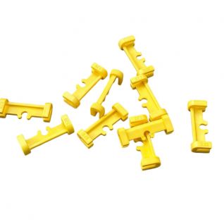 Top pin textile spacer without rod for Rieter spinning machine 