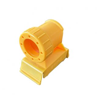 Removable tub gripper grabber with membrane for spinning machine accessories